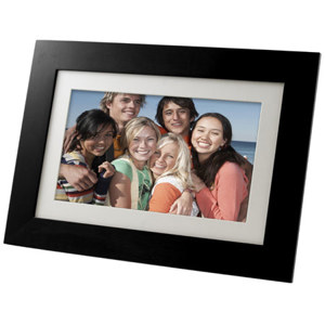 Pandgtal 9"wide Dig Dpf Phto Frme Blk: Picture 1 regular