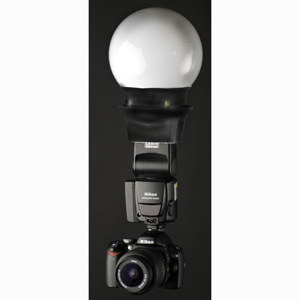 Interfit STR103 Shoe Mount Flash Globe Diffuser: Picture 1 regular