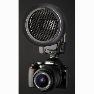  Interfit Photographic Honey Comb 20 Degree Grid for Shoe Mount Flashes, Flex Mount Not Included 