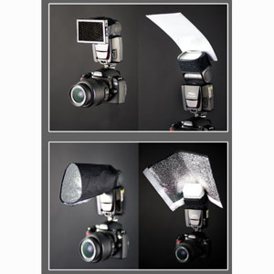 Interfit STR109 Strobies Flash Gun Bounce Set: Picture 1 regular