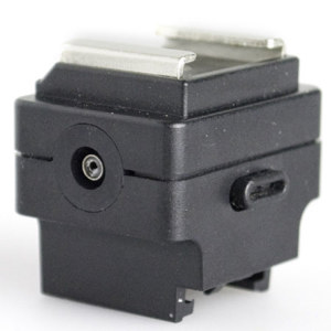  Interfit Photographic Minolta to Standard Hotshoe Adapter Sync Jack 
