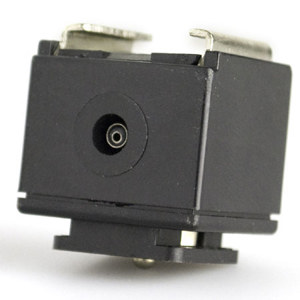  Interfit Photographic Standard Hotshoe Adapter with Female PC, Sync Jack 
