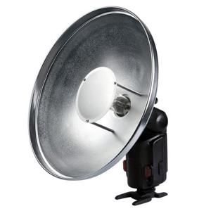  Interfit Photographic STR207 Strobies Pro-Flash Beauty Dish with Honeycomb Grid 