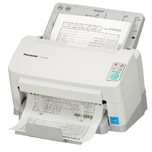  Panasonic KV-S1046C Document Scanner, 45 ppm (Mono)/45 ppm (Color), USB, 75 Sheets ADF Capacity, 600x600 dpi 