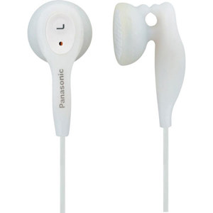 Panasonic Stereo EarDrops Earbud-Style Headphones RPHV21W