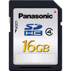 Panasonic Class 4 16GB SDHC Memory Card: Picture 1 regular