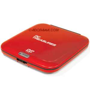 PC Treasures USB External Slim DVD-ROM Drive 07251