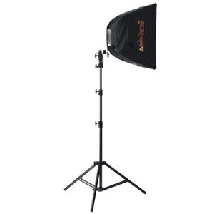  Photoflex Litedome, Small Softbox Kit with Shoe Mount, Connector & Stand 
