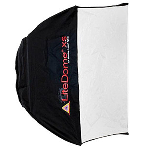  Photoflex LiteDome X-Small, 12x16x9" (30x41x23cm) Softbox with Basic Connector & Case 