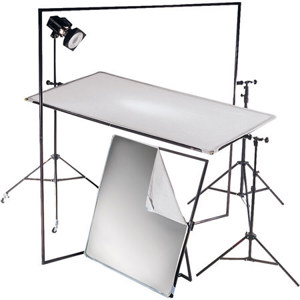  Photoflex Litepanel 39x72" Aluminum Frame Kit with Soft Gold & Translucent Fabrics. 