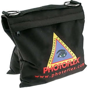  Photoflex Rocksteady Weight Bag, Saddlebag Design, Weighs 22lbs. when Full of Sand. 