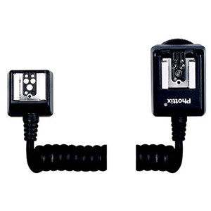  Phottix Universal Duo TTL Flash 1m Remote Cord Compatible with Canon, Nikon, Fujifilm and Samsung Digital Cameras. 