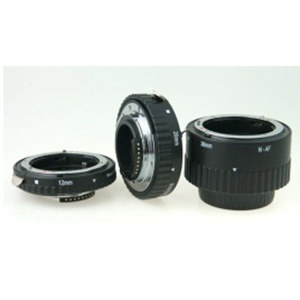  Phottix 3 Ring Auto-Focus Macro Extension Tube Set for Nikon Lenses, Metal 