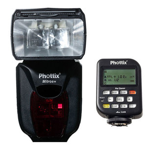  Phottix Mitros+ TTL Flash and Odin Flash Trigger for Nikon Combo 