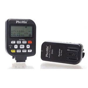  Phottix Odin TTL Flash Trigger & Receiver Set for Sony, 100m+ Distance, 4 Channels, 2.4 GHz Frequency, 1/8000 sec Max Sync Speed 