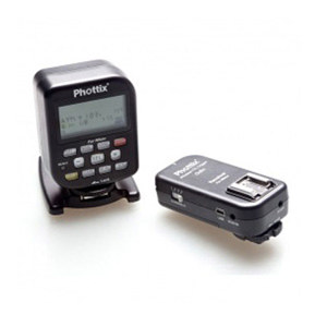  Phottix Odin TTL Flash Trigger & Receiver Set for Nikon, 100m+ Distance, 4 Channels, 2.4 GHz Frequency, 1/8000 sec Max Sync Speed 