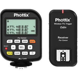  Phottix Odin Wireless TTL Flash Trigger Set (Transmitter/ Receiver) for Canon V1.5 