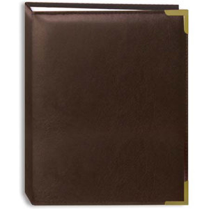 Pioneer E4100 BROWN Mini Max Oxford Bound Album,4x6-100: Picture 1 regular