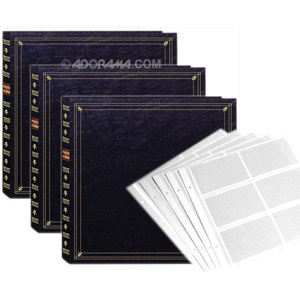 Pioneer Post Bound, Clear Pocket Album, 300 4x6in, 3 Up: Picture 1 regular