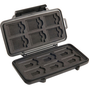 Pelican 0915 Memory Card Case, Black: Picture 1 regular