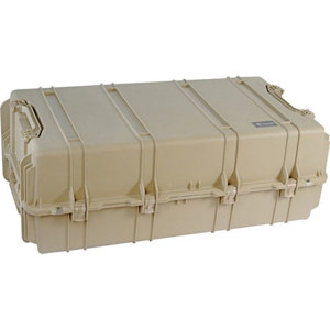  Pelican 1780RF Long Case with Rifle Foam Cut Insert, Desert Tan 