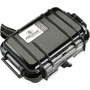 Pelican PCI1010B i1010 Watertight Hard Micro Case Black: Picture 1 regular
