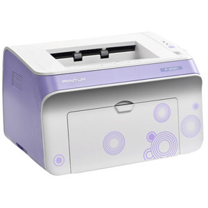  Pantum P2010 Monochrome Laser Printer, 20ppm Print Speed, 600x600dpi Resolution, 20000 Pages Monthly Duty Cycle, 150pages Paper Input, USB2.0 - Purple Finish 
