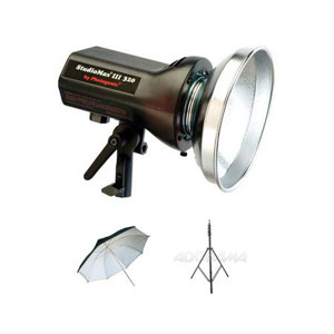 Photogenic StudioMax III AC Operated 320ws Constant Color Monolight 906910  A