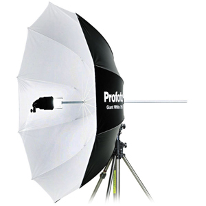  Profoto 505-451 Giant Parabolic Umbrella Style Reflector, White - 7' (2.1 m) #100315 / 505-451 