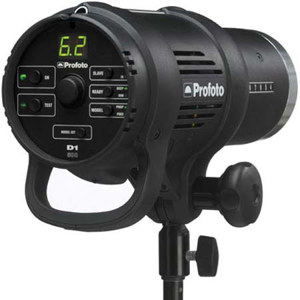  Profoto D1 500 Watt Second Monolight Flash with Built-in Reflector & Power Cable, Coated Flash Tube. 