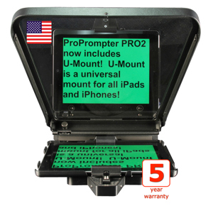 ProPrompter HDi Pro2 Teleprompter Kit for iPad & iPad 2: Picture 1 regular