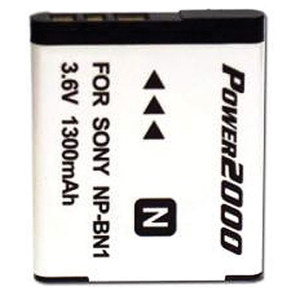 Power2000 NPB-N1 Replacement 3.6v 1300mAh Lithium Ion Battery for Sony Thumbnail Image