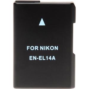 Image :  Power2000 EN-EL14a Replacement Lithium-Ion Rechargeable Battery 7.4v 1500mAh for Nikon D5300 DF DSLR Cameras amp; Coolpix P7800 