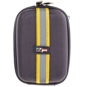 VidPro ACT-5 Hard Shell Digital Point-n-Shoot Camera Carry Case "Grey" ACT5GY