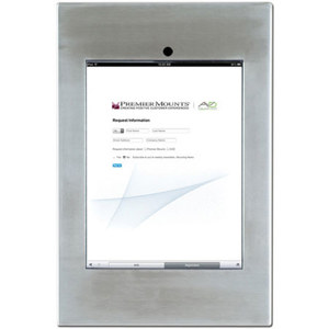 Premier Mounts IPM-720SS iPad Mounting Frame, Stainless Steel: Picture 1 regular