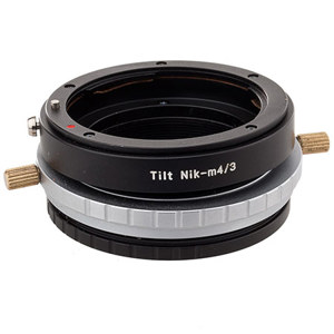  ProOptic Nikon Lens to Micro 4/3 Mount Cameras with Tilt 