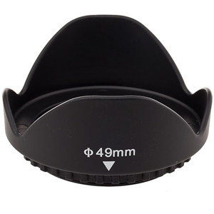  ProOptic 49mm Wide Angle Digital Lens Hood - Petal Shaped 