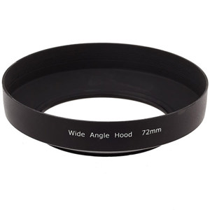  ProOptic 72mm Wide Angle Metal Lens Hood 