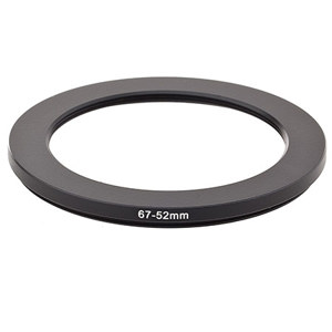  Adorama Step-Down Adapter Ring 67mm Lens to 52mm Filter Size 