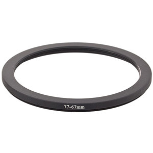  Adorama Step-Down Adapter Ring 77mm Lens to 67mm Filter Size 