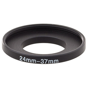  ProOptic Step-Up Adapter Ring 24mm Lens to 37mm Filter Size 