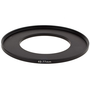  ProOptic Step-Up Adapter Ring 49mm Lens to 77mm Filter Size 