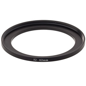  ProOptic Step-Up Adapter Ring 52mm Lens to 62mm Filter Size 