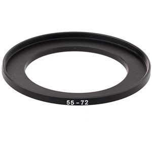  ProOptic Step-Up Adapter Ring 55mm Lens to 72mm Filter Size 