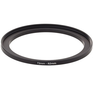  ProOptic Step-Up Adapter Ring 72mm Lens to 82mm Filter Size 