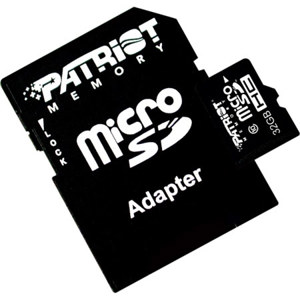 Patriot Memory LX Class 10 Signature 16GB MicroSDHC Flash Memory Card PSF16GMCSDHC10