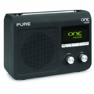 Pure Digital Technologies One Flow Portable Internet and FM Radio, Black: Picture 1 regular
