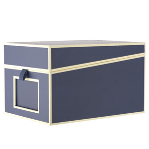 Semikolon 31803 Photo and CD Gift Box, Marine Blue: Picture 1 regular