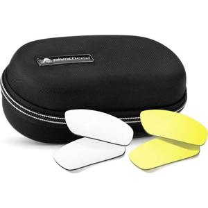  Pivothead Durango Glasses Case and Lens Set, Includes Clear and Yellow Lenses, Premium Hard-Case 