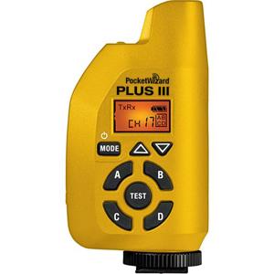  PocketWizard Plus III Transceiver - Yellow 